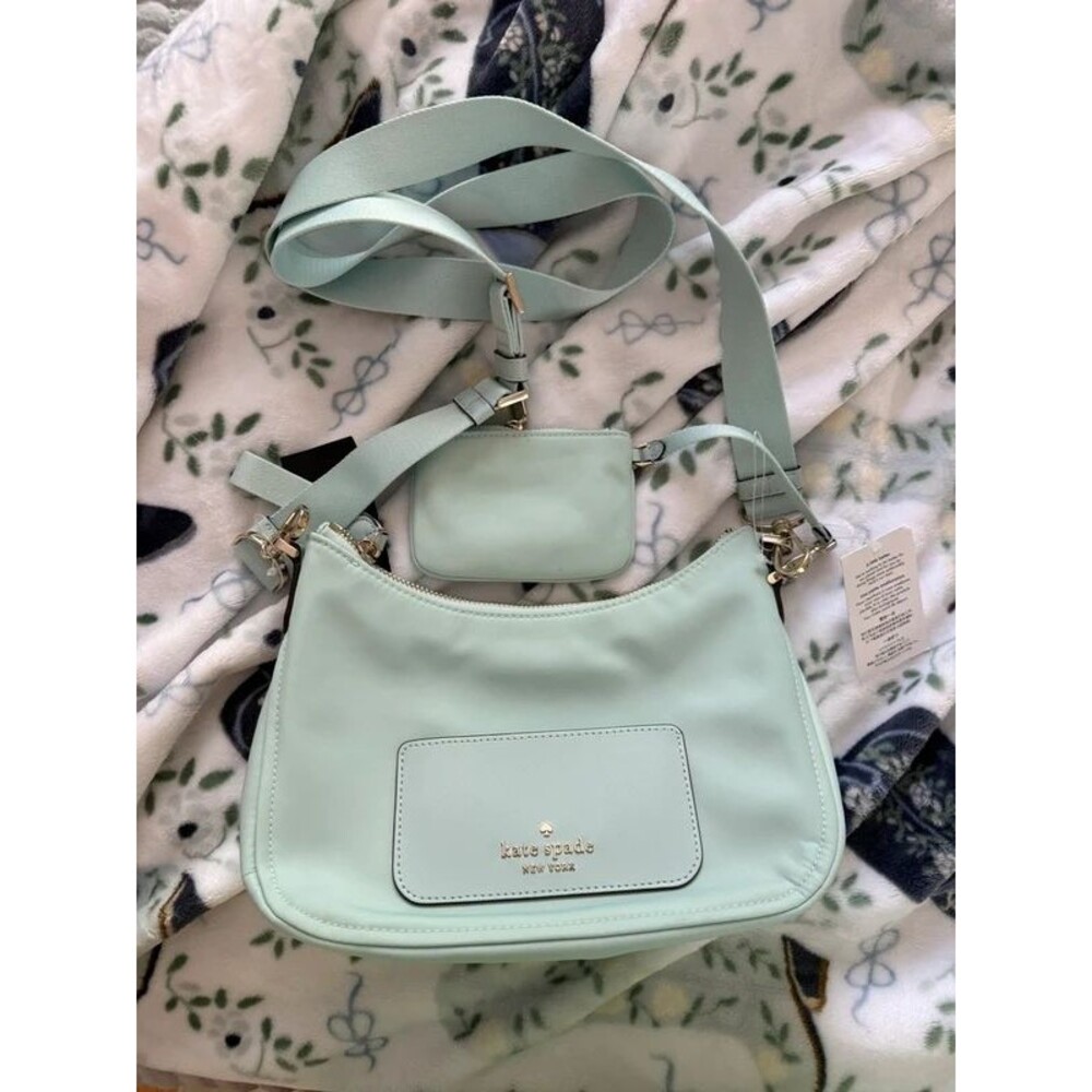 NWT Kate Spade Chelsea Nylon Crossbody -Blue Glow